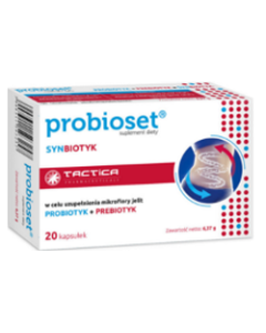 Probioset, kapsułki, 20 szt.