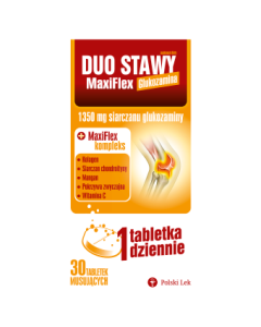 Duo Stawy MaxiFlex Glukozamina, tabletki musujące, 30 szt.