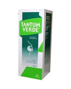 Tantum Verde, 0,15%, roztwór do płukania jamy ustnej i gardła, 240 ml