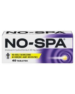 No-Spa, 40 mg, tabletki, 40 szt.