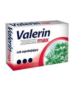 Valerin max, 360 mg, tabletki powlekane, 10 szt.