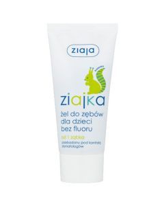 Ziaja, Ziajka, żel do zębów dla dzieci bez fluoru, 50 ml