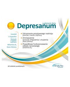 Depresanum, tabletki powlekane, 60 szt.