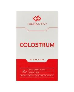 Colostrum Genactiv (Colostrigen), kapsułki, 60 szt.