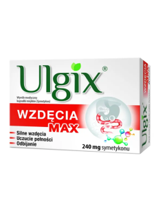 Ulgix Wzdęcia Max, kapsułki miękkie, 30 szt.