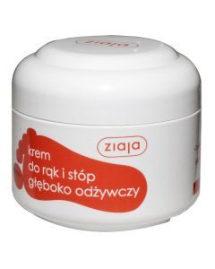 Ziaja Stopy, krem do rąk i stóp głęboko odżywczy, 50 ml