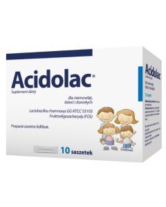 Acidolac, liofilizat doustny, 3 g, 10 saszetek