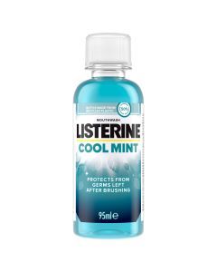 Listerine Cool Mint, płyn do płukania jamy ustnej, 95 ml