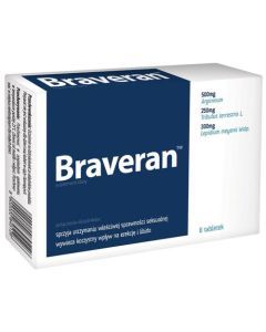 Braveran, tabletki, 8 szt.