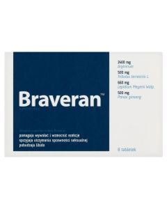 Braveran, tabletki, 8 szt.