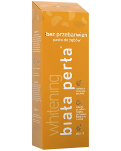 Biała Perła Bez Przebarwień, pasta wybielająca zęby, 75 ml