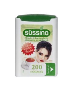 Stevia Sussina, tabl., slodzik, 200 szt