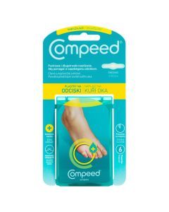 Plastry Compeed, na odciski nawilżające, 6 szt.