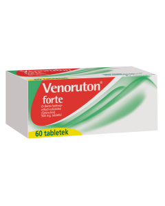 Venoruton Forte, 500 mg, tabletki, 60 szt.