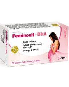 Feminovit + DHA, kapsułki miękkie, 30 szt.