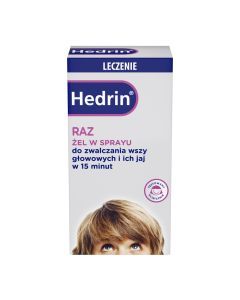 Hedrin Raz, żel w sprayu, 60 ml