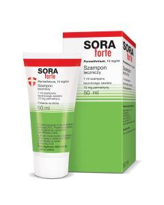 Sora Forte, 1%, (10 mg/ml), szampon leczniczy, 50 ml