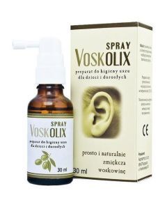 Voskolix, spray, do higieny uszu, 30 ml