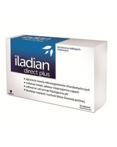 Iladian direct plus, tabletki dopochwowe, 10 szt.