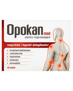Opokan Med, plastry rozgrzewające, 10 szt.