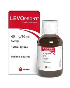 Levopront, 60 mg/10 ml, syrop, 120 ml