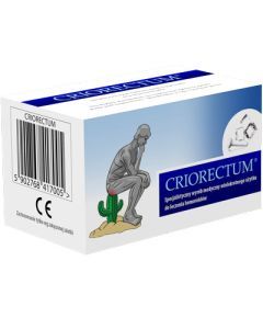 Criorectum, sztyft krioterapeutyczny na hemoroidy, 1 szt.