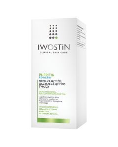 Iwostin Purritin Rehydrin, nawilżający żel do mycia twarzy, 150 ml