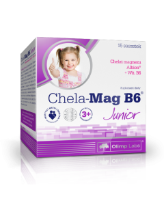 Olimp Chela-Mag B6 Junior, proszek w saszetkach, 15 szt.