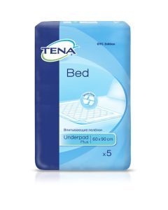 TENA Bed Plus OTC Edition, podkłady chłonne, 60 x 90 cm, 5 szt.