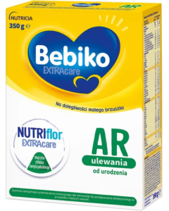 Bebiko Extracare AR, żywność specjalnego przeznaczenia dla niemowląt od urodzenia, 350 g