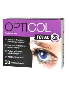 Opticol Total, tabletki powlekane, 30 szt.