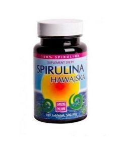 Ginseng Poland Spirulina Hawajska, 500 mg, tabletki, 100 szt.