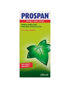 Prospan, (35 mg/5 ml), syrop, 200 ml