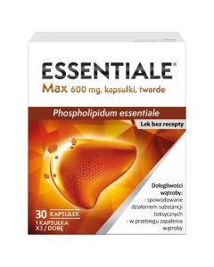 Essentiale Max, 600 mg, kapsułki, 30 szt.