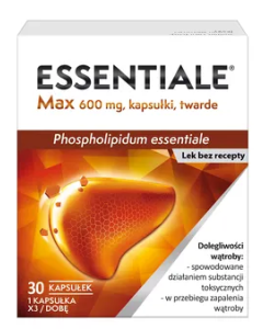 Essentiale Max, 600 mg, kapsułki, 30 szt.