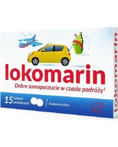 Lokomarin, tabletki powlekane, 15 szt.