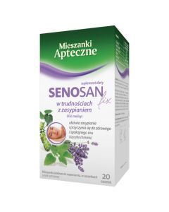 Senosan fix, mieszanka ziołowa w saszetkach, 1,7 g, 20 szt.