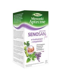 Senosan fix, mieszanka ziołowa w saszetkach, 1,7 g, 20 szt.