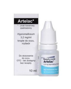 Artelac, 3,2 mg/ml,krople d/oczu,(i.row),Delf,Niemcy, 10 ml