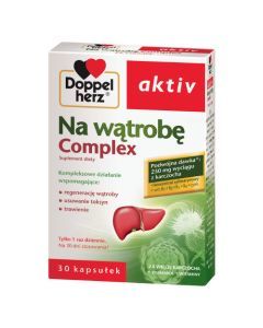 Doppelherz aktiv Na wątrobę Complex, kapsułki, 30 szt.