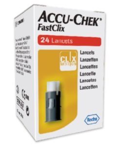 Accu-Chek FastClix, lancety, 24 szt.