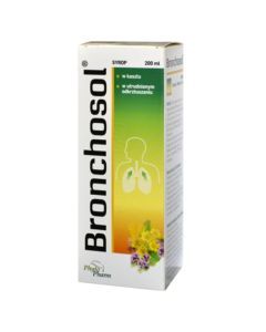 Bronchosol, (218 mg+0,989 mg)/5 ml, syrop, 200 ml