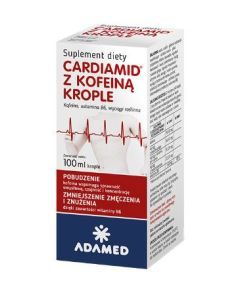 Cardiamid z kofeiną, krople doustne, 100 ml