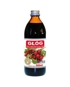 Glog, sok, z glogu, (EkaMedica), 500 ml