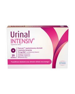 Urinal Intensiv, tabletki, Solidago virgaurea, 20 szt.