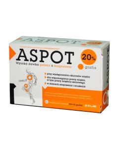 Aspot, tabletki powlekane, 60 szt. (50 szt. + 10 szt.)