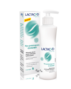 Lactacyd Pharma, antybakteryjny płyn ginekologiczny, ochronny, z pompką, 250 ml