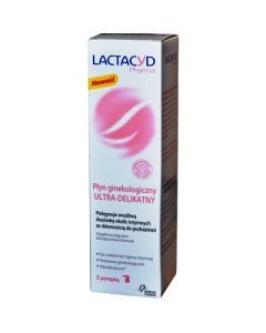 Lactacyd Pharma, ultra-delikatny płyn ginekologiczny, 250 ml, z pompką