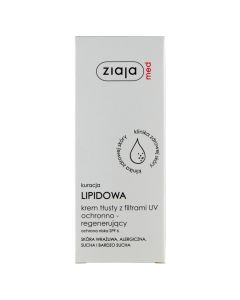Ziaja Med Lipidowa Fizjoderm,krem,tlusty,z filtr. UV,50 ml