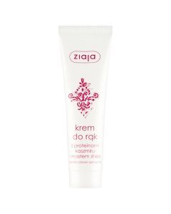 Ziaja, krem do rąk z proteinami kaszmiru i masłem Shea, 100 ml